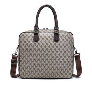 Design 14 Inch Laptop Briefcase Business Handbag for Men Large Capacity Women Messenger Shoulder Bag218M