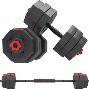 Dumbbells Set Iron Sand Mixture Octagonal Designed Weights Anti Rolling Fitness HSYL001-30