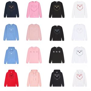 Erkek Hoodies Sweatshirts Tasarımcı Hoodie Yeni Tiger Desen Kadınlar Sonbahar ve Kış Trendi Nakış Mektupları Sıradan Gevşek Kapüşonlu Kazak Çiftler Uzun Kollu Üst