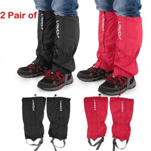 Gaiters 2 Pairs Waterproof Snow Leg Gaiters Hiking Boot Legging Shoes Warmer Snake Shoe Cover Tourist Outdoor Camping Trekking Climbing 231201