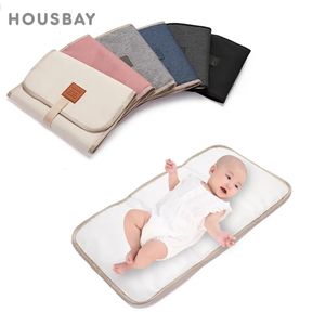 Changing Pads Covers Foldable Diaper Changing Pad 60*30Cm born Portable Baby Changing Mat Nappy Waterproof Durable Nylon Baby Diaper Sheet 231201