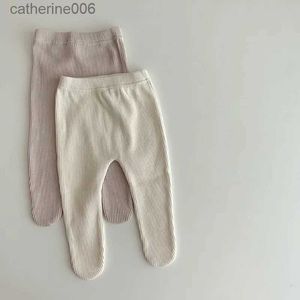 Set di abbigliamento MILANCEL Primavera Neonato Vestiti a righe Collant per neonati Pantaloni per neonati Pantaloni per neonateL231202