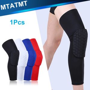 Kol bacak ısıtıcılar 1 pcs nefes alabilen basketbol atış spor güvenlik Kneepad petek ped tampon brace dizyet koruyucu diz pedleri rodilleras 231201