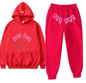 Hoodies Tracksuit Tech Sets Designer Track Suit SP5DER Young Thug 555555 Hoodies Men Dams Pink Jacket Bluza 555 0512