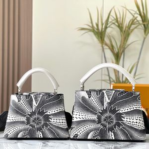 Alta qualidade mulheres designer clássico sacos de ombro em relevo saco de compras de couro tecido pulso duplo totes senhora moda crossbody bolsa