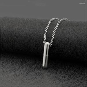 Pendant Necklaces Fashion Titanium Steel Necklace Portable Package Opener Men And Women Couple Hip Hop Jewelry