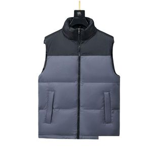 Mens Vests Coat Designer Women Gilets Puffer Men Vest Jacket Woman Gilet Body Warmer Man Waistcoat Top Outdoor Warm 3Xl 4Xl Plus Size Dhjsm