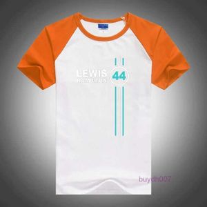 Men's T-shirts 2023/2024 New F1 Formula One Racing Team Driver Lewis Hamilton Digital 44 High-quality Casual Everyday Sports Trend Loose Short Sleeves Clothing 1uug