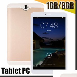 Tablet PC 168 3G 7 -tums phabet -telefonsamtal 1024x600 PX CAPICTICT SN MTK8312 Quad Core CPU RAM 1GB ROM 8GB Android 7.0 System GPS Drop D DHME9