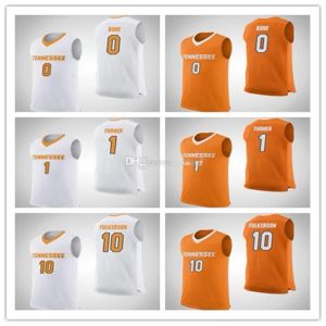 Nikivip Tennessee Volunteers College #0 Bone Basketball Jersey #1 Lamonte Turner #10 John Fulkerson Mens Ed Niestandardowe Nazwa numeru koszulki