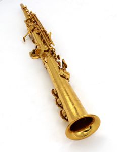 Eastern Music Neck Inbyggd typ en bit rak sopransaxofon till hög F#