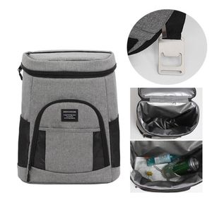 Thermokühler, isolierte Picknicktasche, funktionelles Muster, für Arbeit, Klettern, Reisen, Rucksack, Lunchbox, Bolsa Termica, Loncheras308S