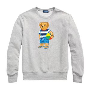 Plein Bear marka bluzy męskie bluzy ciepłe grube bluza hip-hopowa luźna charakterystyczna charakterystyczna pullover misia luksusowy bluza męska 9081