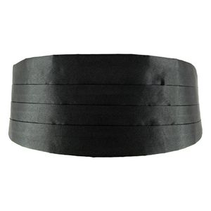 Belts Męski Satynowy satynowy Cummerbund Solid wielokolorowy sukienka Tuxedo Cummerbund for Party Weeding 231202