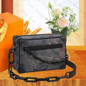 Luxury City Mini Bolsa de tronco macio feminino M44735 compõe bolsas de embreagem de sacola de sacola genuína Cadeia de couro para crossbody Bolsas de ombro cosméticos pequenos sacos de sacos de sacos de sacos quadrados