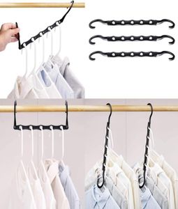 Nobemall garderobsarrangörer och förvaring robusta plastkläderhängare för alla typer av kläder4082286