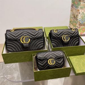 borse designer borsetta classica a 3 dimensioni a 3 dimensioni Codice reale vera eloga in pelle con numero di serie donne di alta qualità Fashion Marmon237c