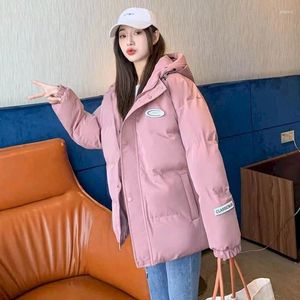 Women's Trench Coats Thicken Oversized Stand Collar Or Hooded Winter Jackets For Women Korean Style Loose Casual Vintage Quilted Snow