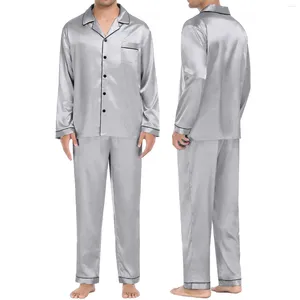 Męska odzież sutowa piżama dla par swobodna odzież domowa i damskie bluzka z długim rękawem garnitur piżama pres dwuczęściowy zestaw