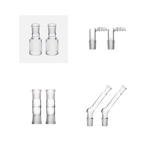 Acessórios para fumar para Extreme Q, V-Tower Adaptador de cotovelo de vidro de substituição Prato de aromaterapia de vidro Balão de vidro fosco Bocal Cyclone Bowl