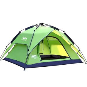 Tält och skyddsrum öken camping för 3 personer Instant Pop Up Automatic Dome Tält med golv tarp snabb installation familj strand vandring 231202