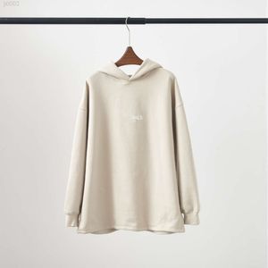Designer esstenials hoodie 2023 primavera novo ess hoodie cor sólida com capuz pulôver para homens e mulheres casais camisola de pelúcia hoodie