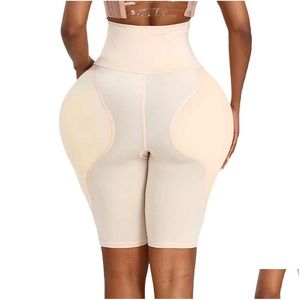 Cintura barriga shaper mulheres hip pads alto treinador shapewear corpo falso bunda levantador botas realçador booty coxa trimmer entrega gota dhomu