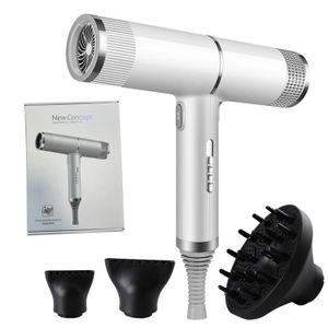 Hair Dryers Electric Infrared Dryer Strong Wind Blow Cold Salon Styler Tool Negative Ionic Fast Dryling Hairdryer 231201