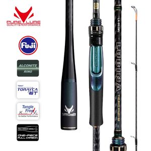 Boat Fishing Rods PURELURE LUBINA Spinning Rod For Bass High Carbon Long Throwing Fishing Rod In FUJI Accessories Plus Spinning Reel 231201