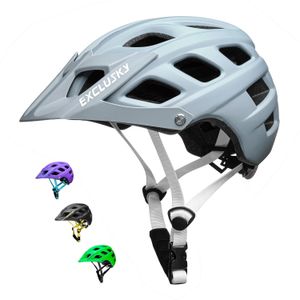 Hełmy rowerowe Eksylne hełmy rowerowe młodzież nastolatki chłopcy dziewczęta Regulowane Ultralight Road Mountain Bike Helmet 54-57 cm 231201