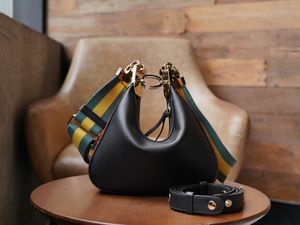 10A nível Nova bolsa de moda de compras de luxo Europeia e Americana moda simples bolsa feminina designer com zíper fivela bolsa de couro puro GU699409 #