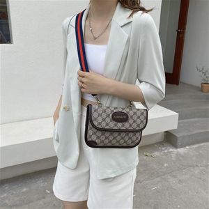 75% Off Bag women's bag new fashion wide shoulder strap small square holding envelope Single Shoulder Messenger273w
