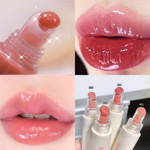 Lucidalabbra Crystal Jelly Glaze Idratante a lunga durata Idratante impermeabile Specchio liquido Rossetto liquido Cura delle labbra Trucco