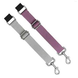 Dog Collars 2pcs Adjustable Grooming Arm Accessories Stable Grey Purple Loop Extender Extension Strap Helper Quick Release Leash Gift