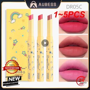 Lip Pencils 1~5PCS set Velvet Matte Crayon Lipsticks Set Long Lasting Sexy Red Lip Stick Tint Pencil Waterproof Makeup Cosmetic Pigment 231201