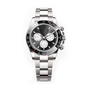 lemans Mens watch luxury DHgate 40mm automatic 2813 mechanical sapphire designer watch 904L stainless steel panda dial Montre De Luxe watches Wristwatches AAA