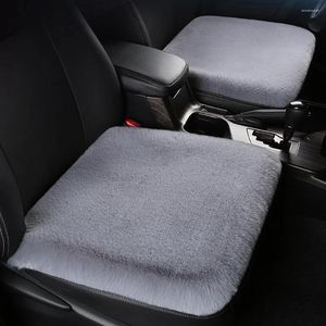 Capas de assento de carro universal interior automóveis assentos de inverno capa esteiras de assento de automóvel protetor de almofada de cadeira acessórios