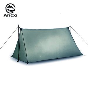 Палатки и навесы, брезент Aricxi, многофункциональная профессиональная палатка для улицы, 2 человека, сверхлегкий навес от солнца для кемпинга, профессиональный 15D Silnylon 231202