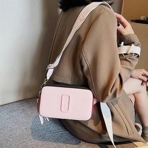 RETAIL designer Women shoulder Bags New 2022 Contrast Color Small Square Bag Trend Letter Single Messenger Bag 008100314U