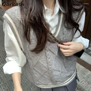 Work Dresses Women Sets Grey Sweater Vests Pleated Skirts Fashion Shirts Students Office Lady Japanese Style Harajuku Preppy All-match Chic