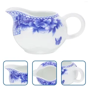 Conjuntos de louças Jarro de leite Jarro Pull Flower Cup Jarro Reutilizável Café Creamer Maple Syrup Dispenser Cerâmica