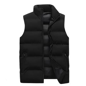 Men's Vests Vest Jacket Autumn and Winter Warm Sleeveless Casual Large Size Plus Fleecy 5Xl 231201