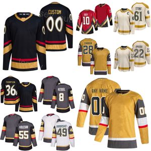 Hóquei 2024 Inverno Clássico 8 Phil Kessel Jerseys Homens Jovens 10 Nicolas Roy 22 Michael Amadio 28 William Carrier 55 Keegan Kolesar Ivan Barbashev Logan Thompson