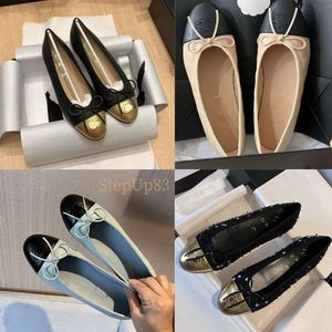 balettlägenheter klassiker kvinnor klär sko bowknot casual sommar mode toppkvalitet kvinnor loafers designers lyx office lady skor