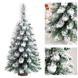 Decorações de natal ornamento de árvore artificial pequeno pinho em miniatura enfeites de mesa de natal decoração navidad 2024 ano