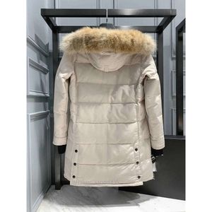 Designer Damen Canadian Goose Mittellange Version Puffer Down Damenjacke Daunenparkas Winter Dicke warme Mäntel Winddichte Streetwear 363