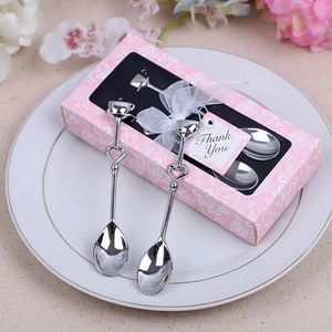 Altri articoli per feste per eventi 10 set = 20 pezzi Cucchiaio 14x6,5 cm Bomboniera per matrimoni Bere tè Cucchiaio per caffè AMORE Bridal Shower Bomboniera per matrimoni Regalo per ospiti Festa 231202