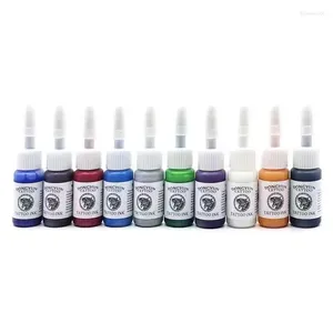 Tattoo Inks 10 Color 5ml Ink Pigment Body Art Beauty Paints Makeup Supplies Semi-permanent Eyebrow For Paint