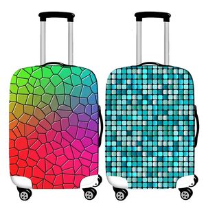 Stuff Sacks Fashion Bagage Protctive Cover 1932 Inch Trolley Case Travel Accessories Stretch Tyg Suitcase 231201