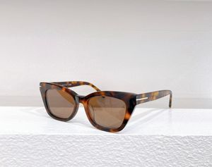 1031 CAT EYE SUNGLASSES HAVANA BROWN LINS Women Designer Solglasögon Shades Sunnies Gafas de Sol UV400 Eyewear With Box